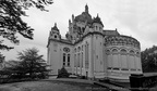 Basilique Lisieux arrière BW
