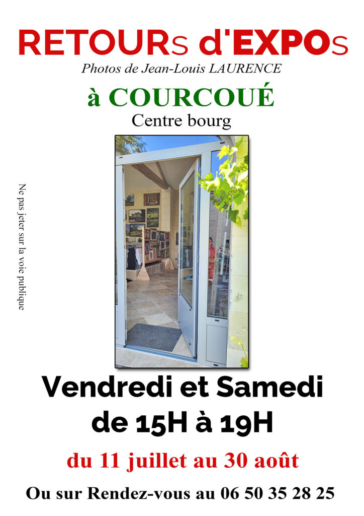 L'entrée de la salle d'expo